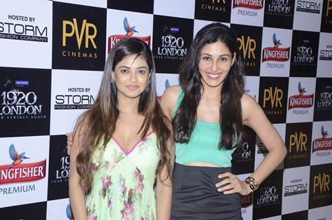 Meera Chopra and Pooja Chopra at Special Screening of '1920 London'