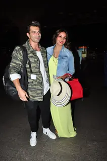Karan Singh Grover and Bipasha Basu leave for their Honeymoon