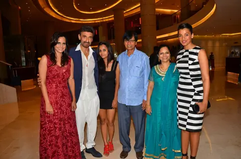 Mugdha Godse and Rahul Dev  at Nisha Harale's Cover Launch