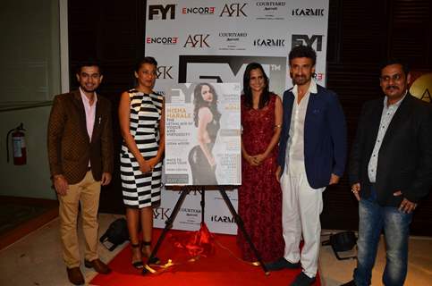 Mugdha Godse and Rahul Dev  at Nisha Harale's Cover Launch