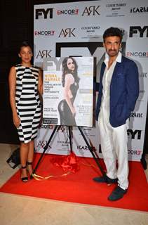 Mugdha Godse and Rahul Dev  at Nisha Harale's Cover Launch