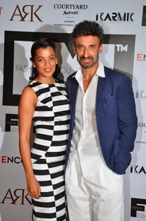 Mugdha Godse and Rahul Dev at Nisha Harale's Cover Launch