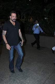 Sanjay Dutt Snapped at Airport