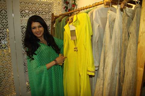 Bhagyashree Patwardhanat 'Bhumika and Jyoti' Fashion Store Launch