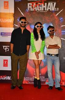 Nawazuddin Siddiqui, Vicky Kaushal and Sobhita Dhuliwala at Trailer Launch of the film 'Raman Raghav