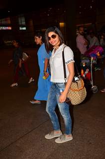 Prachi Desai Snapped at Airport