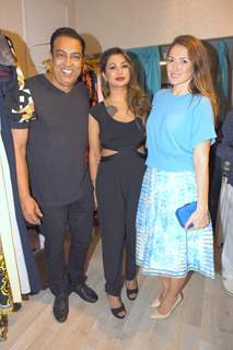 Kajal Singh with Vindoo Dara Singh & his Wife at Exclusive Launch of a New Store “Kama Couture”