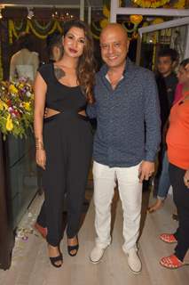 Kajal Singh with Naved Jaffery at Exclusive Launch of a New Store “Kama Couture”