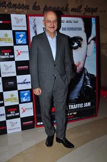 Anupam Kher at Special Screening of 'Buddha in Traffic Jam'