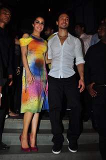 Shraddha Kapoor and Tiger Shroff at Success Bash of 'Baaghi'