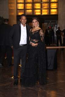 Lara Dutta Graces the Wedding Reception of Preity Zinta & Gene Goodenough