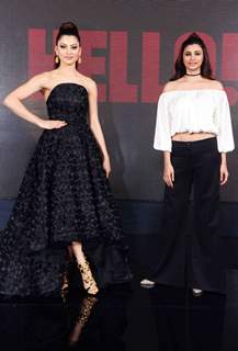 Urvashi Rautela and Daisy Shah at Launch of Hello Magazine's 'Iconic Jewels of India'