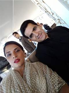 Richa Chadda and Omung Kumar at Cannes Film Festival