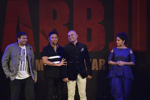 Sukhwinder Singh and Sunidhi Chauhan at Music Launch of 'Sarabjit'