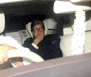 Amitabh Bachchan at Shah Rukh Khan's Dinner Party for Apple CEO TIM Cook