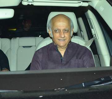 Mukesh bhatt at Shah Rukh Khan's Dinner Party for Apple CEO TIM Cook