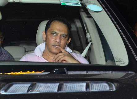 Cricketer Md. Azharuddin at Shah Rukh Khan's Dinner Party for Apple CEO TIM Cook