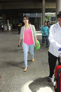 Tamannaah Bhatia Snapped at Airport