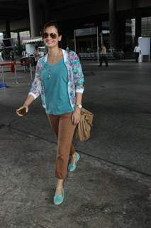 Airport Spotting: Dia Mirza