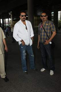 Airport Spotting: Sanjay Dutt