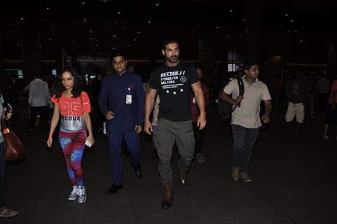 Airport Spotting: John Abraham