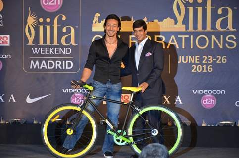 Tiger Shroff at IIFA 2016 Press Conference