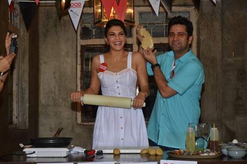 Jacqueline Fernandes Celebrates Food Revolution Day with & Chef Kunal Kapoor