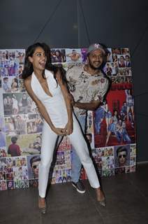 Riteish Deshmukh & Lisa Haydon at Press Meet of 'Housefull 3'