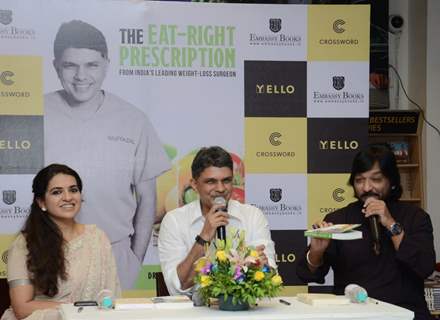 Shaina NC, Roop Rathod at the Launch of Dr. Muffi Lakdawala's Book 'The Eat Right Prescription'