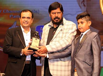 RPI Cheif Ramdas Athavale Grace the '6th Bharat Ratna Dr. Ambedkar Awards'