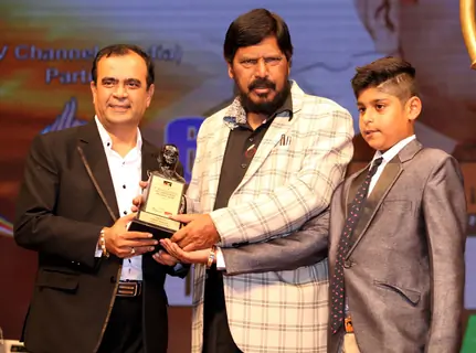 RPI Cheif Ramdas Athavale Grace the '6th Bharat Ratna Dr. Ambedkar Awards'