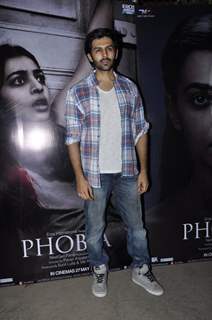 Kartik Aaryan at Special Screening of 'Phobia'