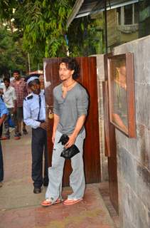 Tiger Shroff Snapped in Bandra