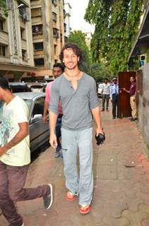 Tiger Shroff Snapped in Bandra