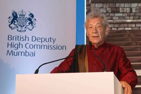 Ian Mckellen at British Council Event