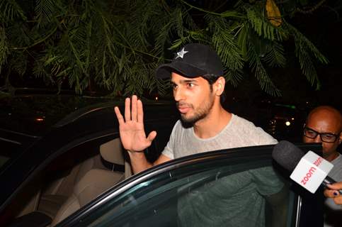 Sidharth Malhotra Snapped