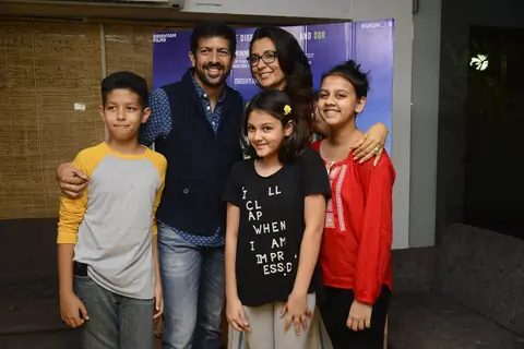 Kabir Khan and Mini Mathur at Special Screening of 'Dhanak'