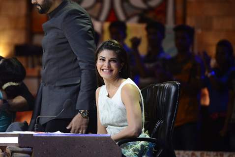 Jacqueline Fernandes has a Blast on the show 'India's Got Talent'