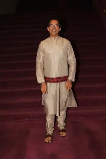 Harsha Bhogle Grace the 'Maharahstra Power Walk' Event at NIFT Institute