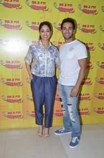 Yami Gautam & Pulkit Samrat at Radio Mirchi Studio