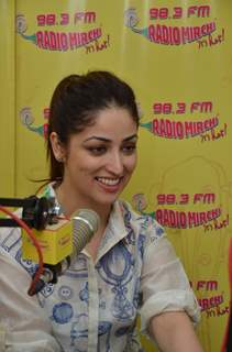 Yami Gautam at Radio Mirchi Studio