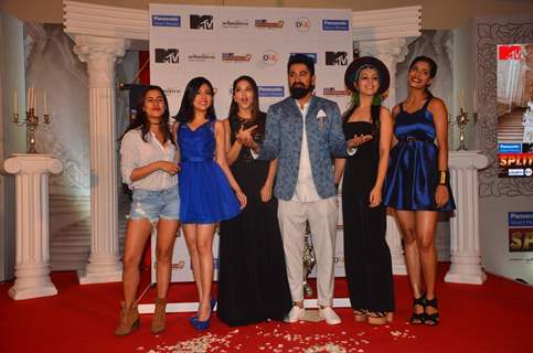 Rannvijay Singh and Sunny Leone at Launch of 'MTV  'Splits Villa Season 9'