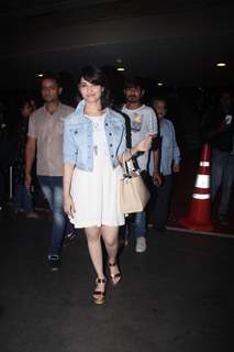 Tamannaah Bhatia Snapped at Airport