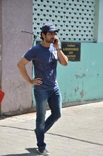 Arjan Bajwa at Vikas Mohan's Funeral