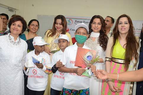 Juhi Chawla at 'No Tobacco Day' Event Organised by Pawan Hans Ltd.