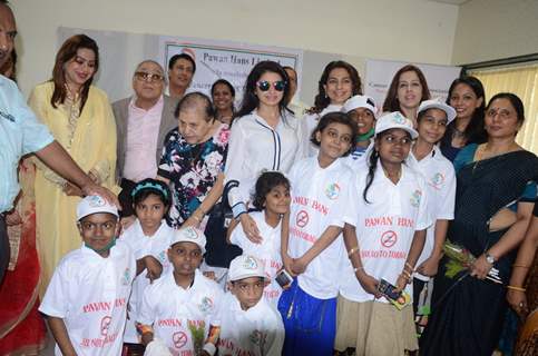 Juhi Chawla at 'No Tobacco Day' Event Organised by Pawan Hans Ltd.