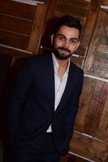 Virat Kohli Looks dapper in Mayyur Girotra for a Book Launch in Delhi