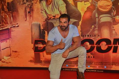 John Abraham at Trailer Launch of 'DISHOOM'