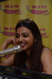 Radhika Apte goes live at Radio Mirchi for Promotions of 'Phobia'