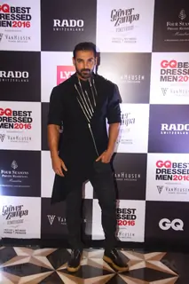John Abraham Grace the 'GQ Best Dressed Men 2016' Event